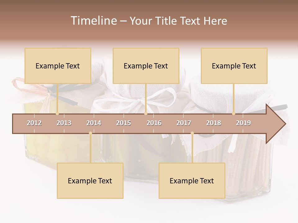 Onion Vegetables Corncobs PowerPoint Template
