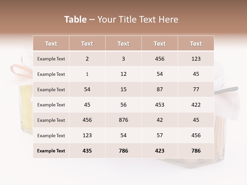 Onion Vegetables Corncobs PowerPoint Template
