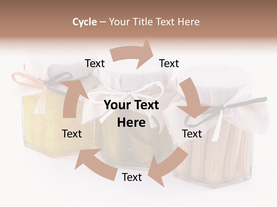 Onion Vegetables Corncobs PowerPoint Template