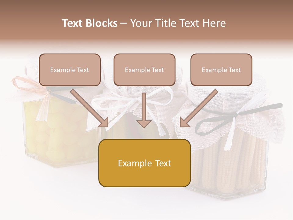 Onion Vegetables Corncobs PowerPoint Template