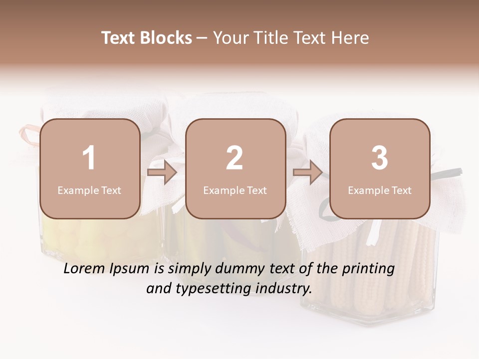 Onion Vegetables Corncobs PowerPoint Template