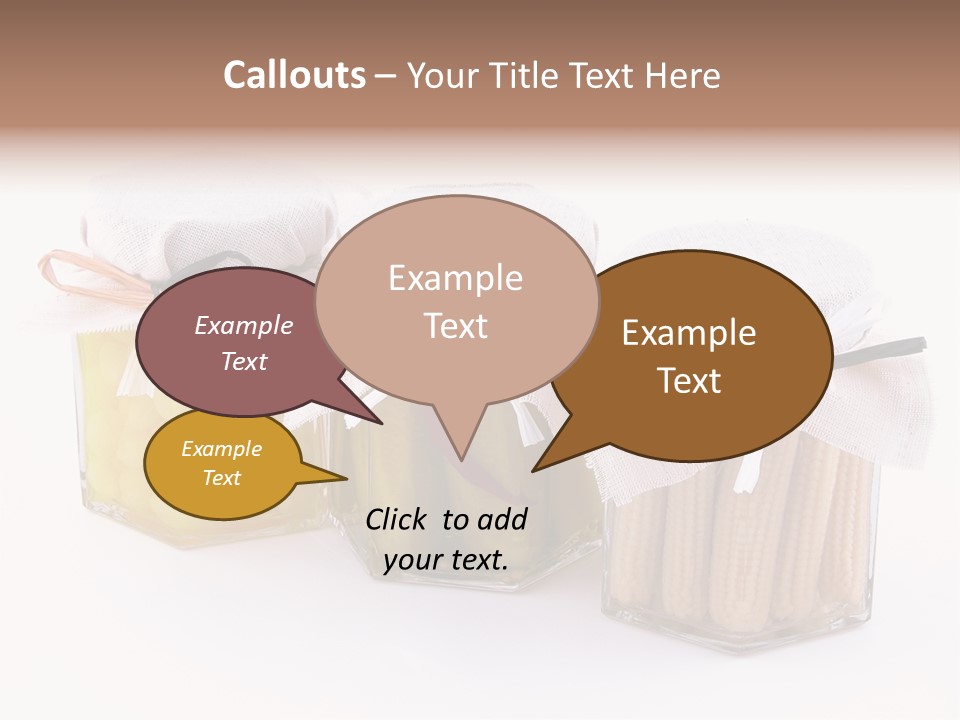 Onion Vegetables Corncobs PowerPoint Template