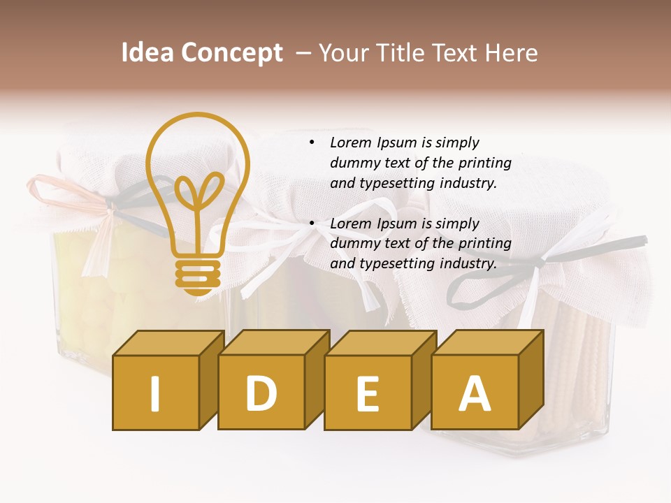 Onion Vegetables Corncobs PowerPoint Template