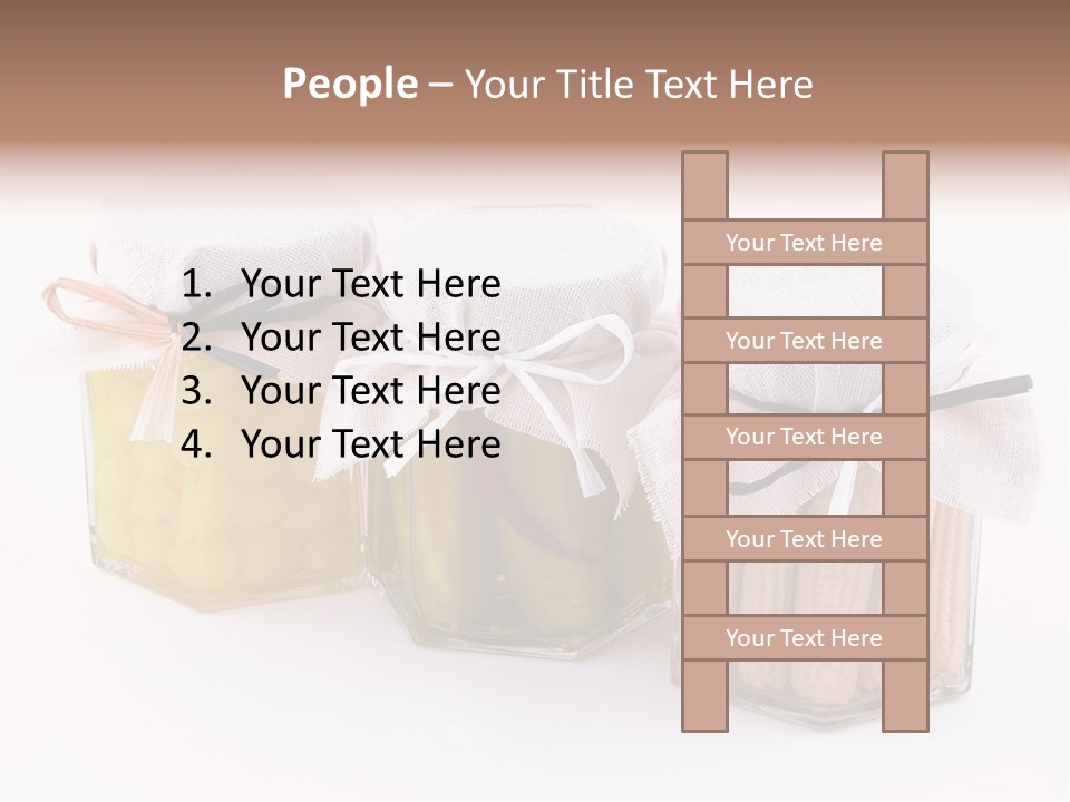 Onion Vegetables Corncobs PowerPoint Template