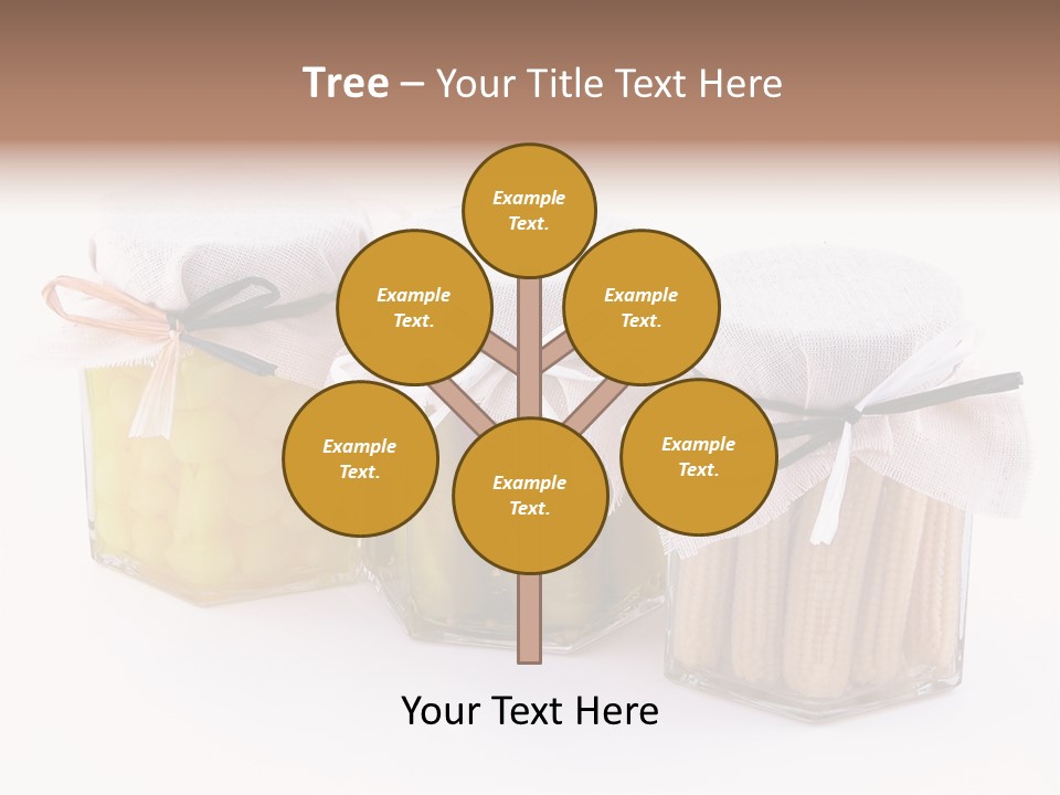 Onion Vegetables Corncobs PowerPoint Template