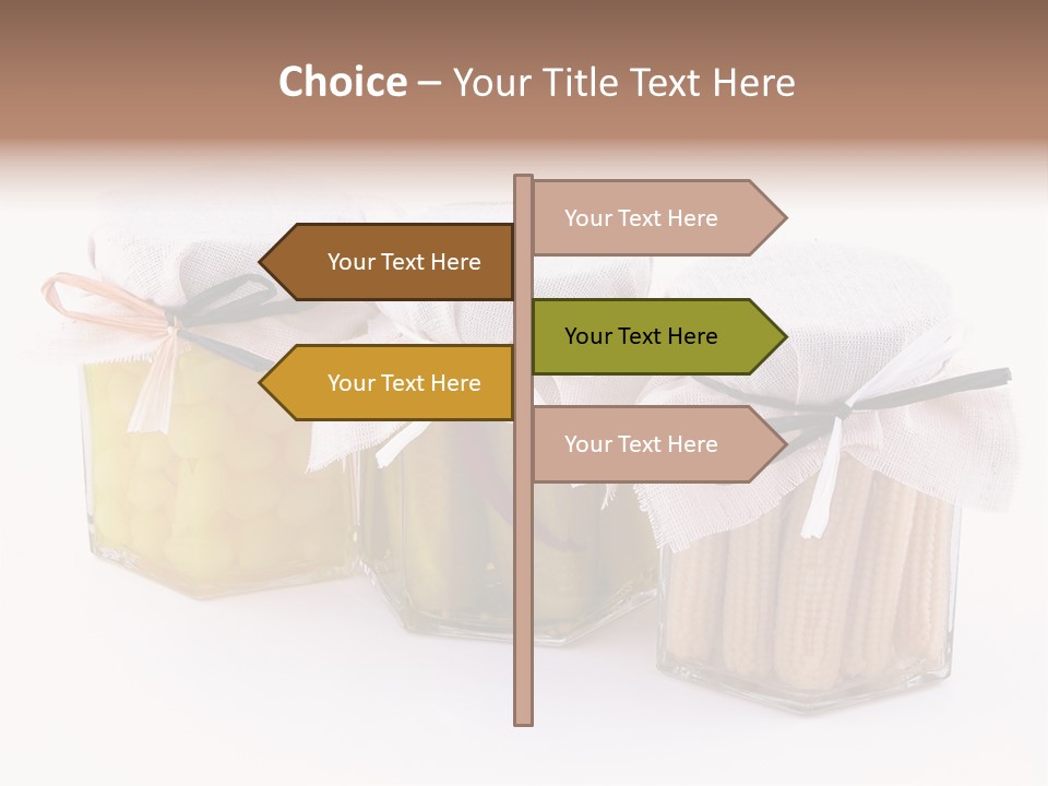 Onion Vegetables Corncobs PowerPoint Template