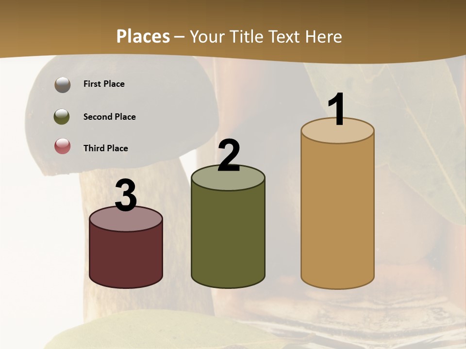 Preserves Canned Bay Leaf PowerPoint Template