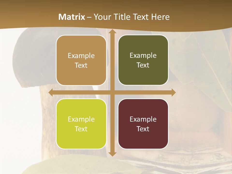 Preserves Canned Bay Leaf PowerPoint Template