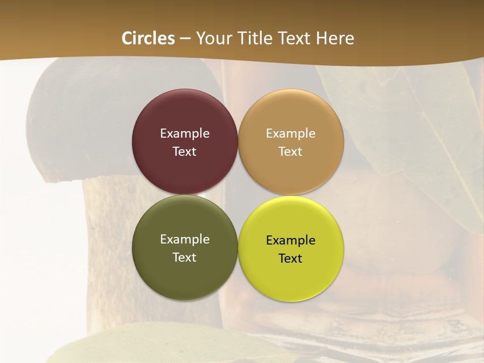 Preserves Canned Bay Leaf PowerPoint Template