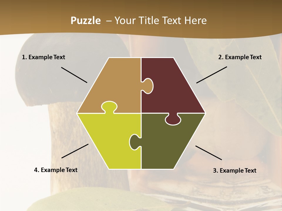 Preserves Canned Bay Leaf PowerPoint Template