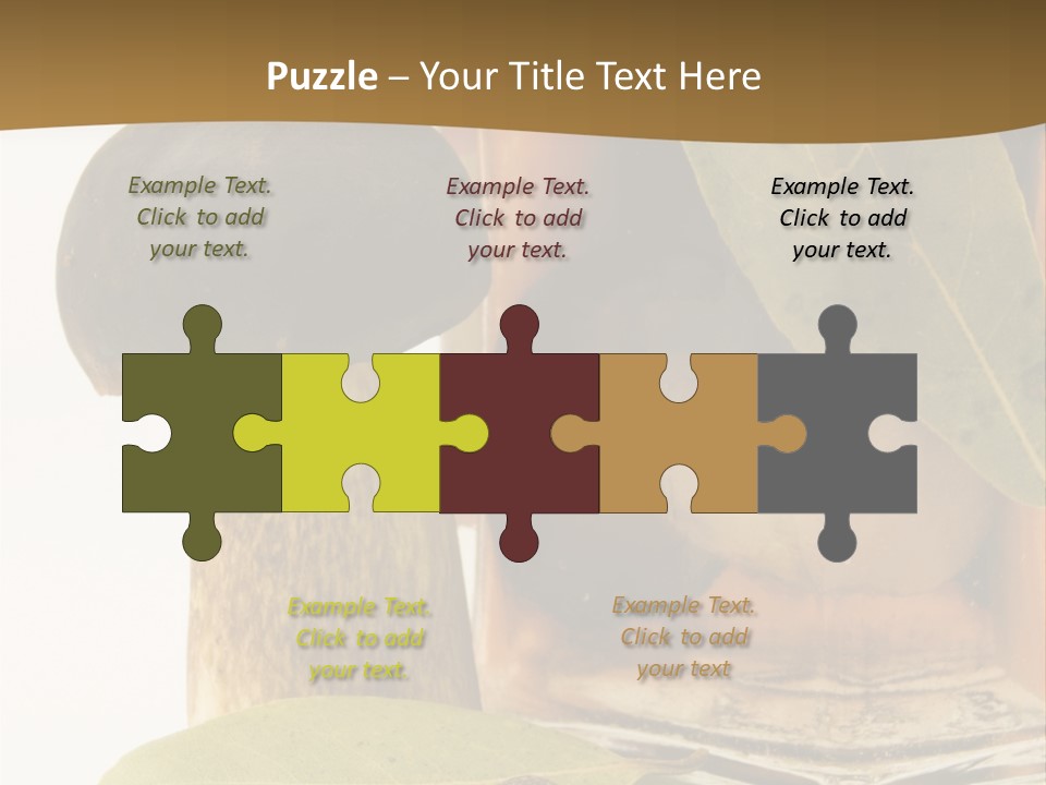 Preserves Canned Bay Leaf PowerPoint Template