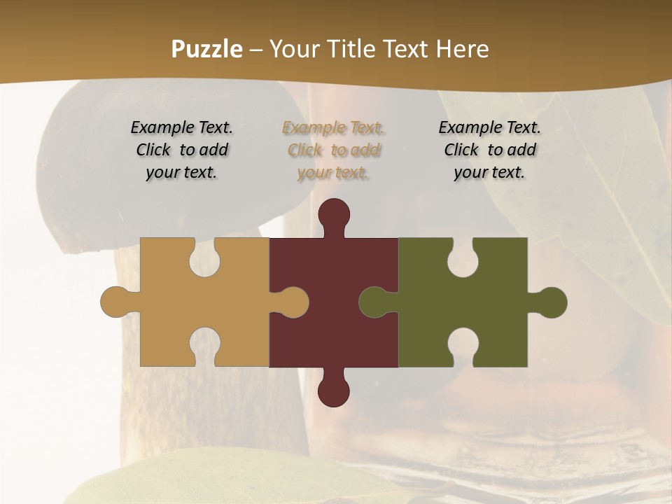 Preserves Canned Bay Leaf PowerPoint Template