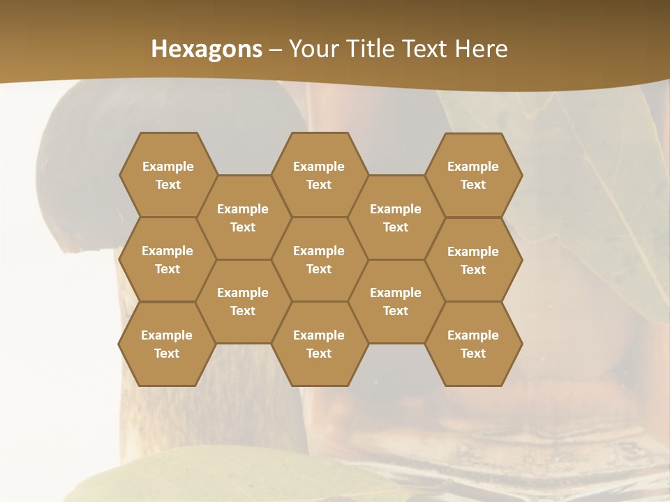 Preserves Canned Bay Leaf PowerPoint Template