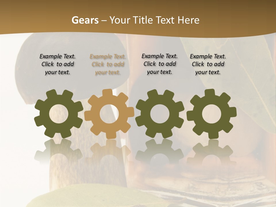 Preserves Canned Bay Leaf PowerPoint Template