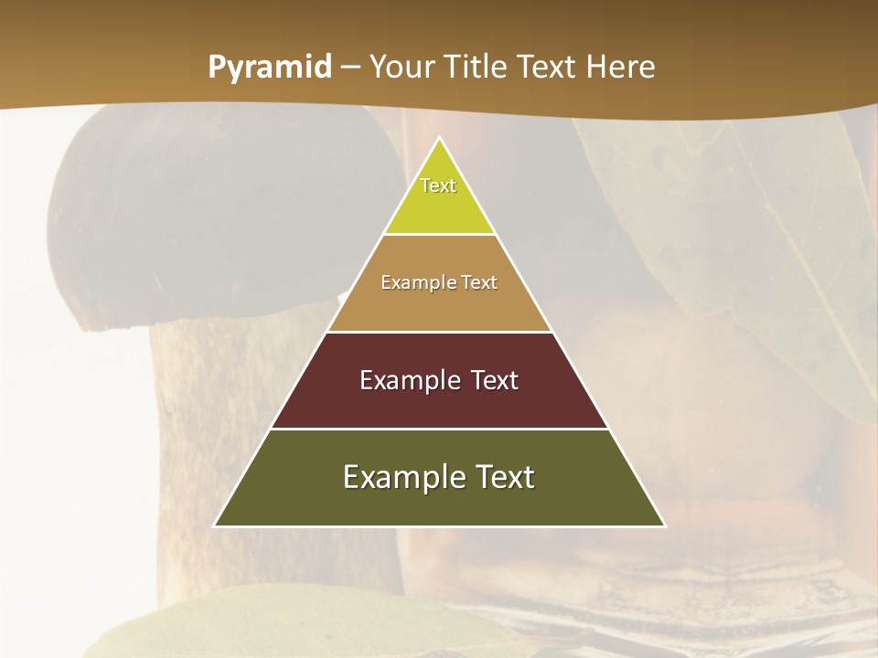 Preserves Canned Bay Leaf PowerPoint Template