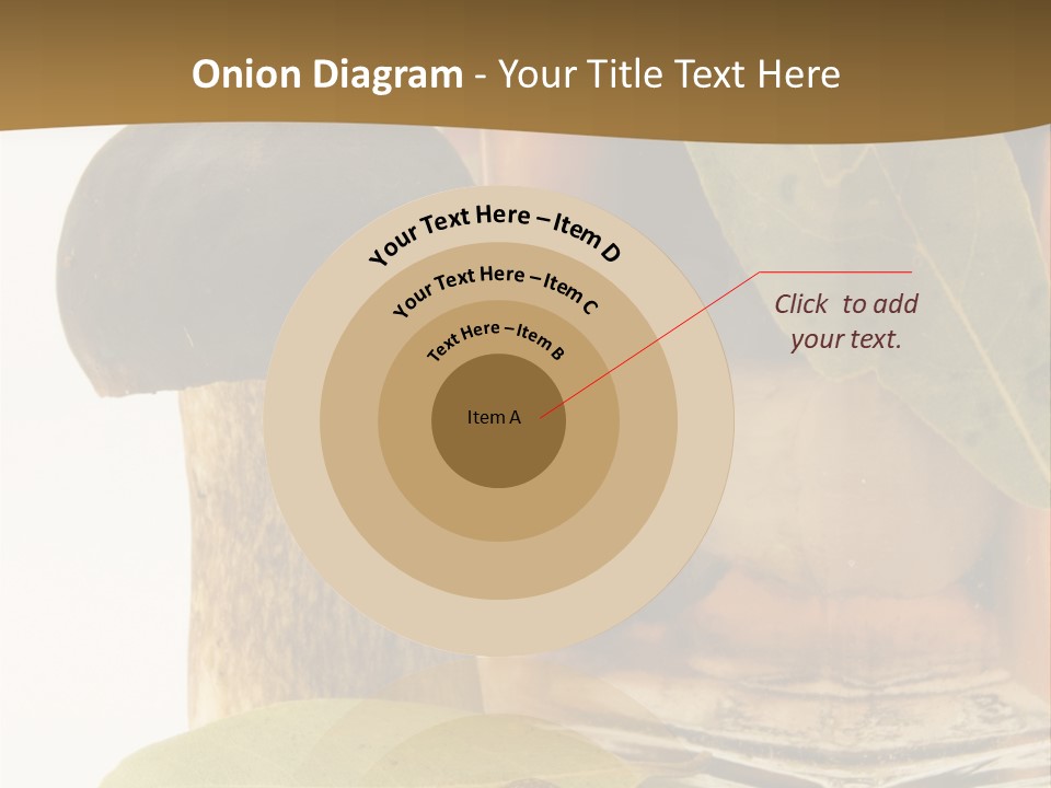 Preserves Canned Bay Leaf PowerPoint Template