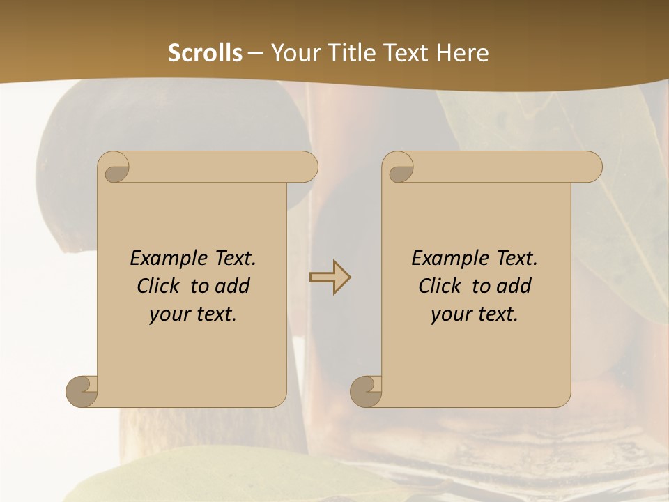 Preserves Canned Bay Leaf PowerPoint Template