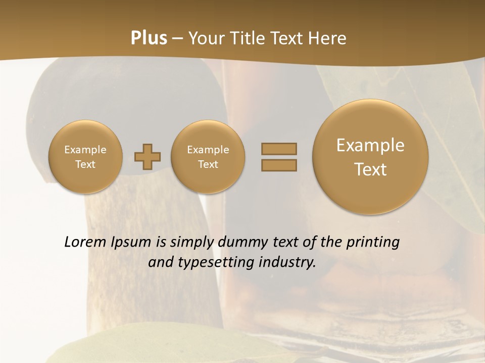 Preserves Canned Bay Leaf PowerPoint Template