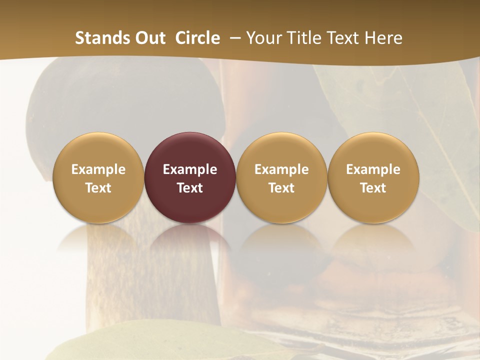 Preserves Canned Bay Leaf PowerPoint Template