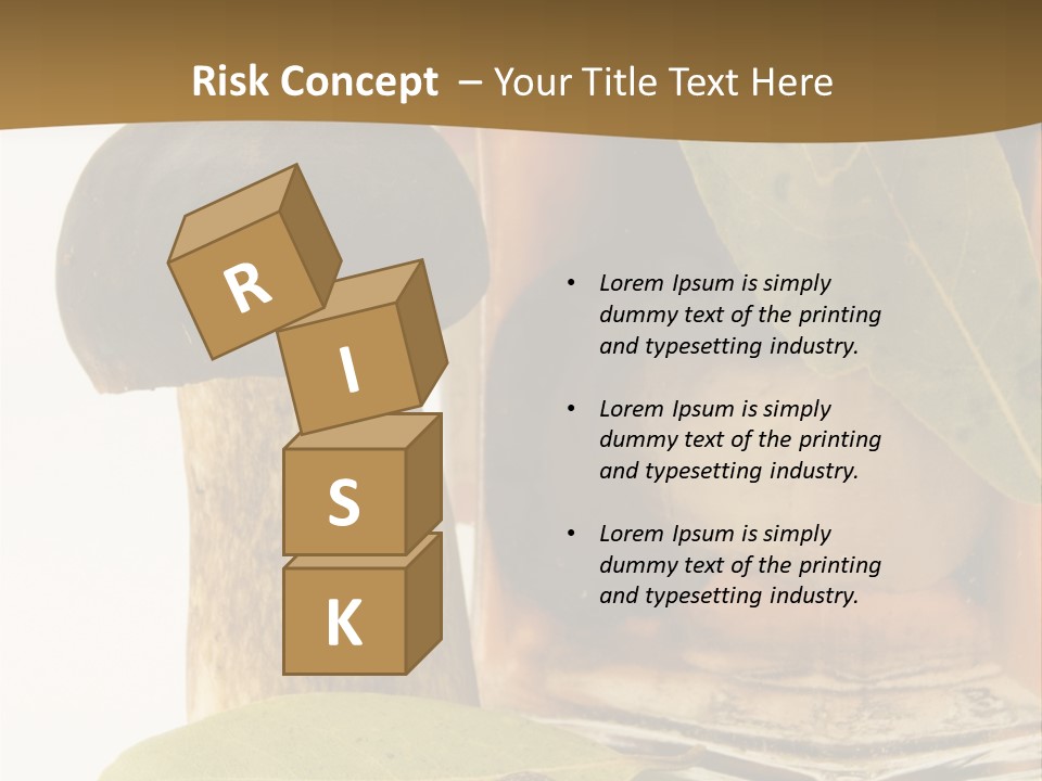 Preserves Canned Bay Leaf PowerPoint Template