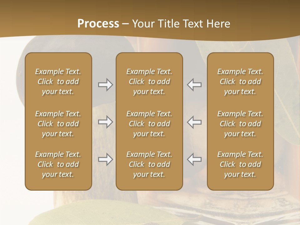 Preserves Canned Bay Leaf PowerPoint Template