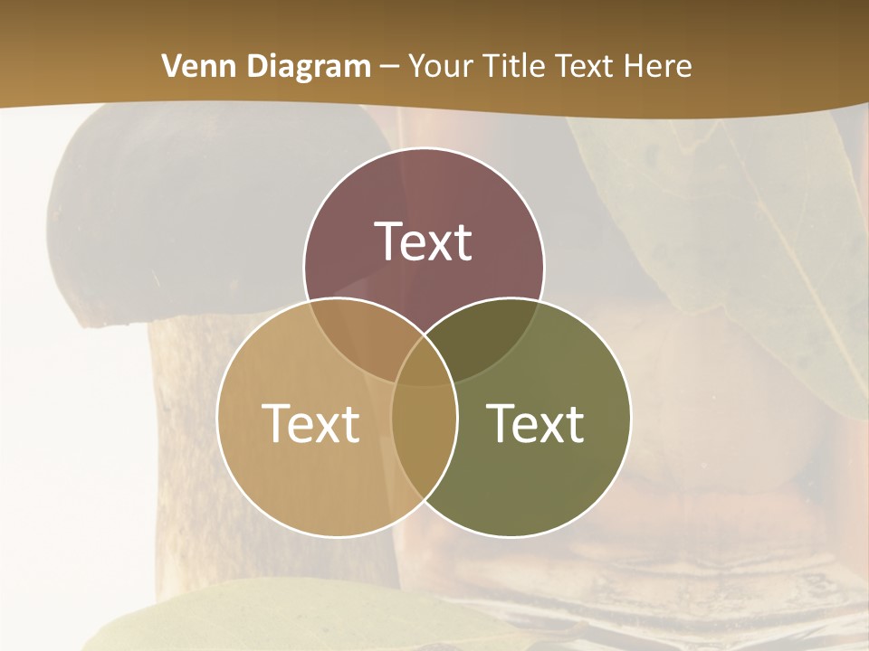 Preserves Canned Bay Leaf PowerPoint Template