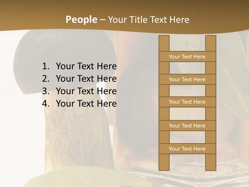 Preserves Canned Bay Leaf PowerPoint Template