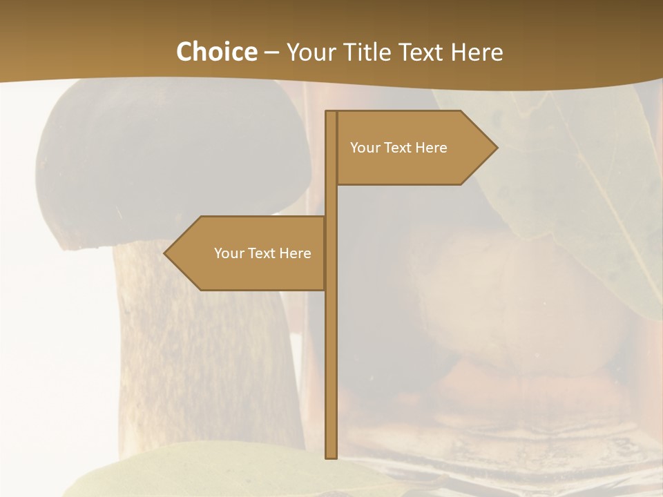 Preserves Canned Bay Leaf PowerPoint Template