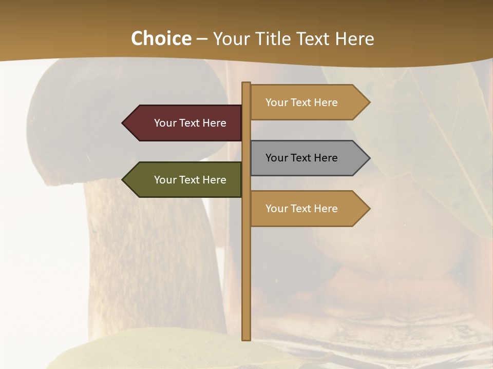 Preserves Canned Bay Leaf PowerPoint Template