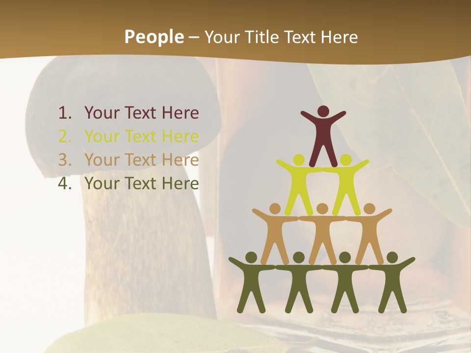 Preserves Canned Bay Leaf PowerPoint Template