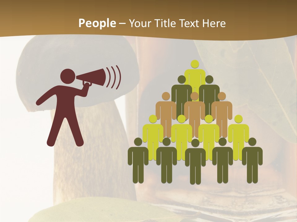 Preserves Canned Bay Leaf PowerPoint Template