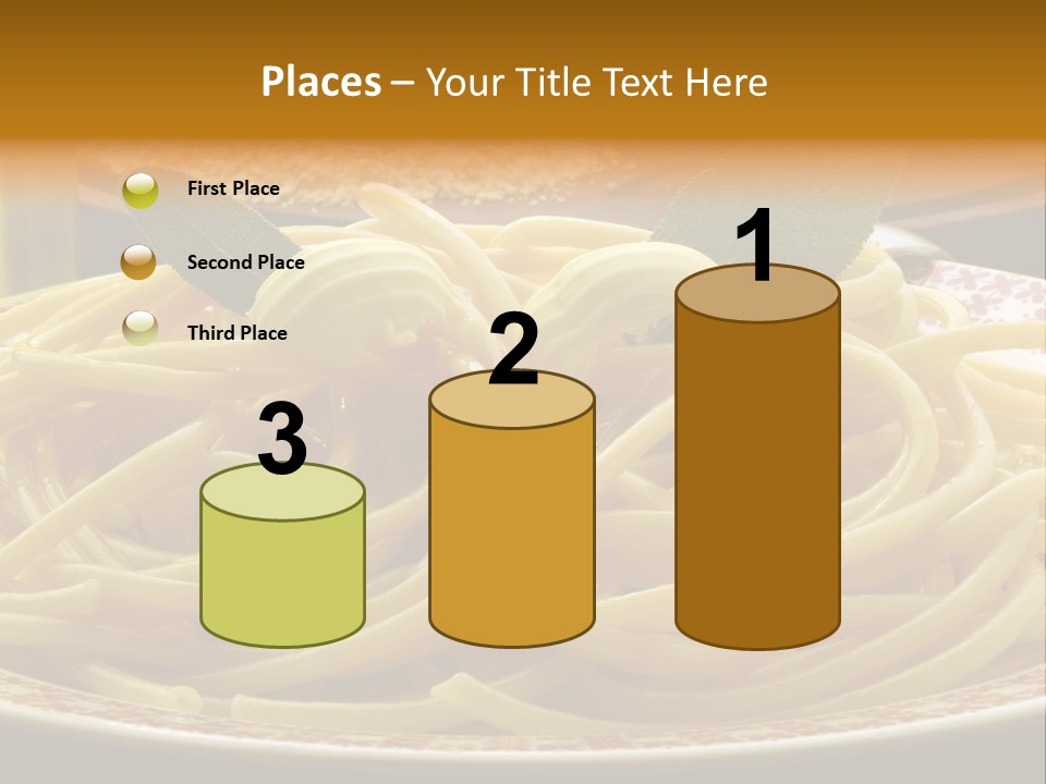 Parmesano Macaroni Bucatini PowerPoint Template