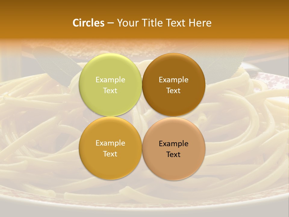 Parmesano Macaroni Bucatini PowerPoint Template