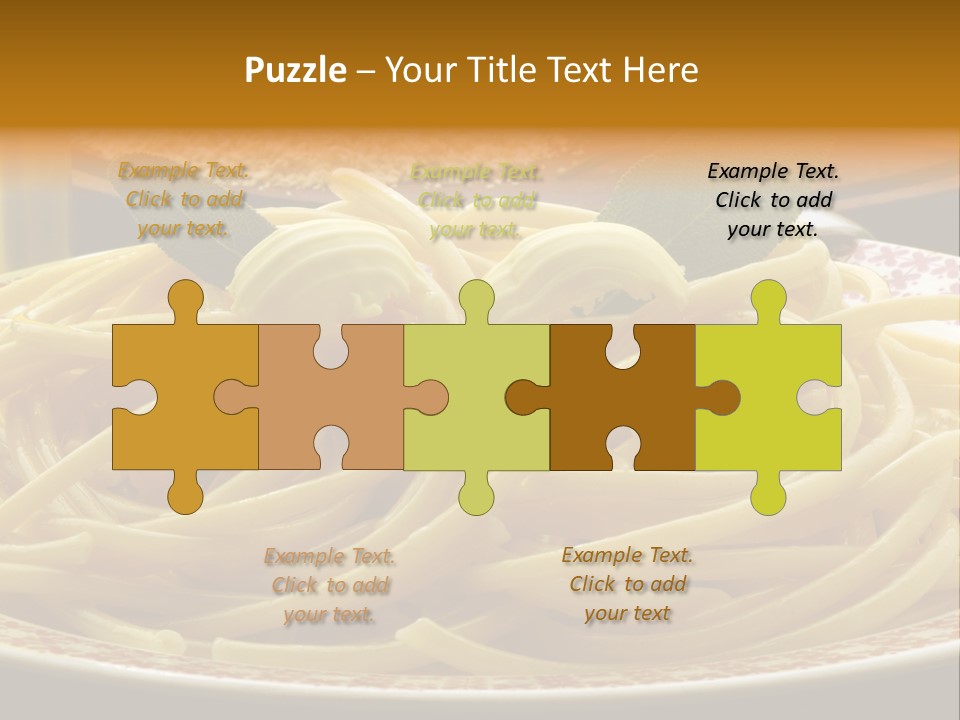 Parmesano Macaroni Bucatini PowerPoint Template