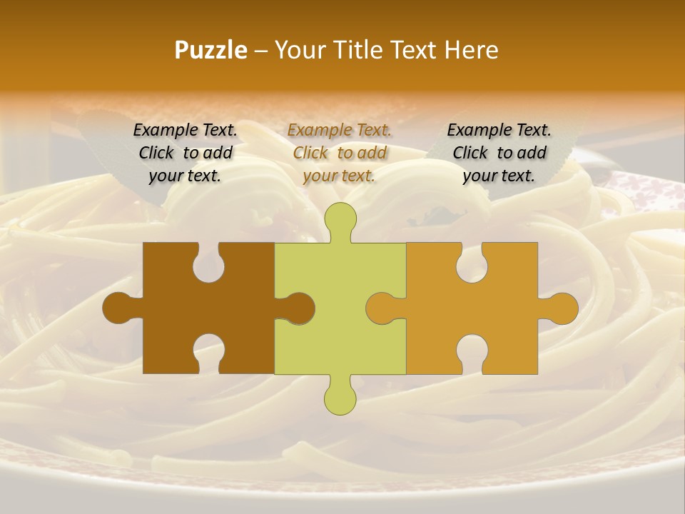 Parmesano Macaroni Bucatini PowerPoint Template