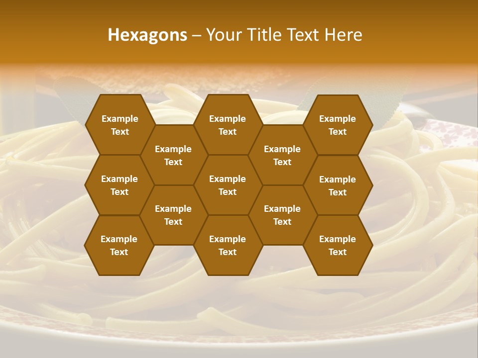 Parmesano Macaroni Bucatini PowerPoint Template