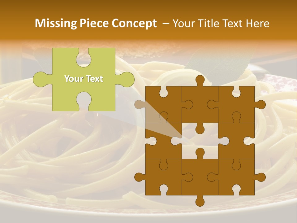 Parmesano Macaroni Bucatini PowerPoint Template