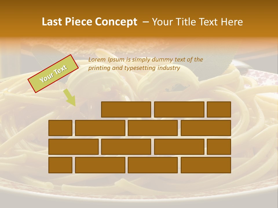 Parmesano Macaroni Bucatini PowerPoint Template