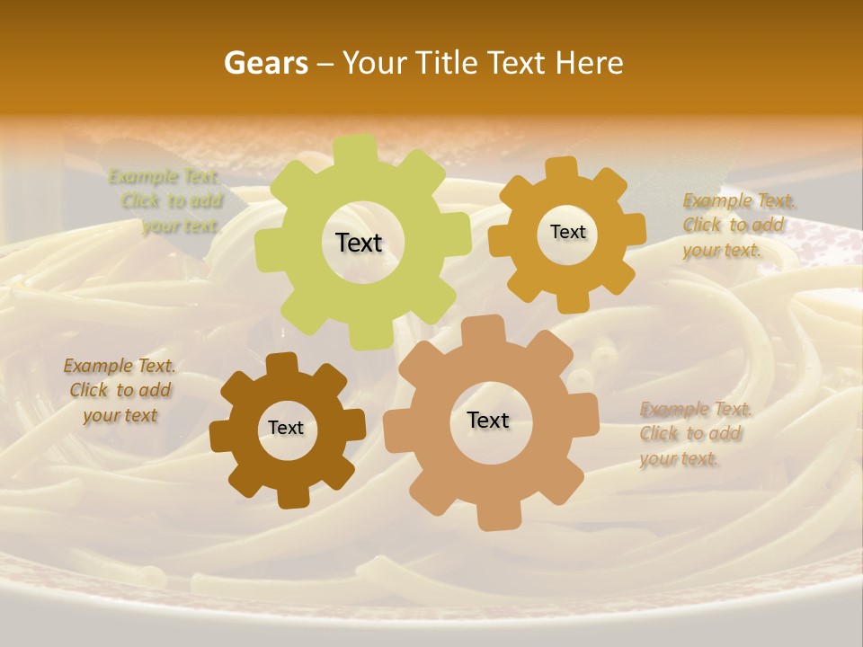 Parmesano Macaroni Bucatini PowerPoint Template