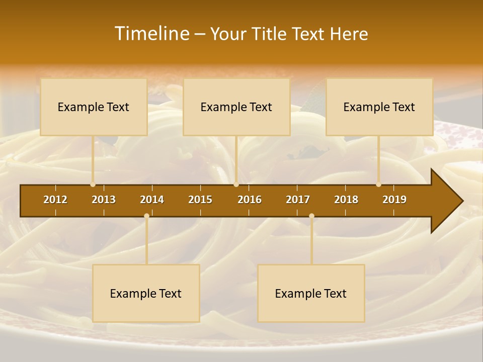 Parmesano Macaroni Bucatini PowerPoint Template