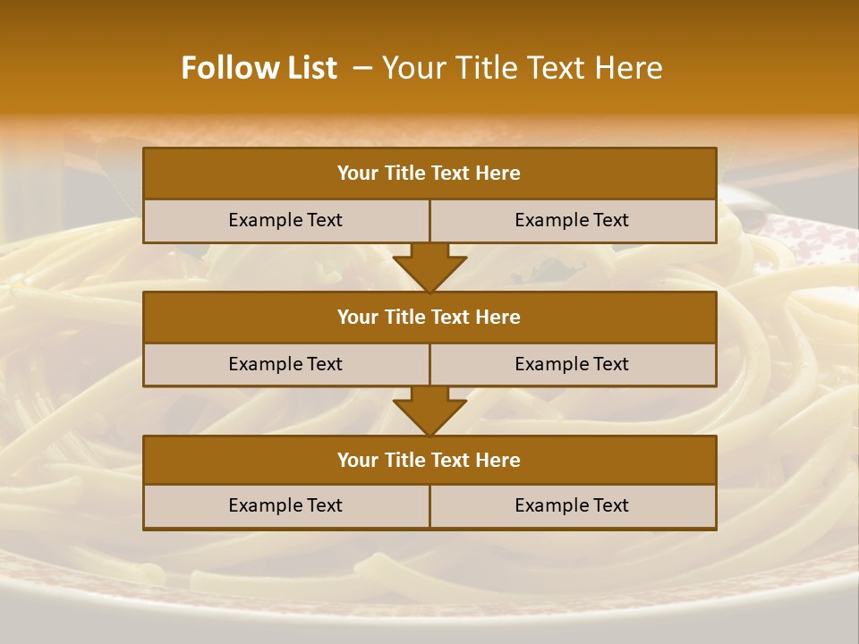 Parmesano Macaroni Bucatini PowerPoint Template