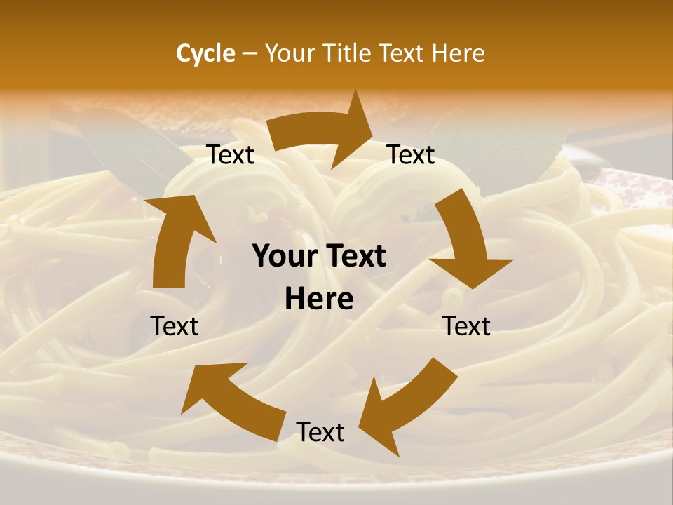 Parmesano Macaroni Bucatini PowerPoint Template