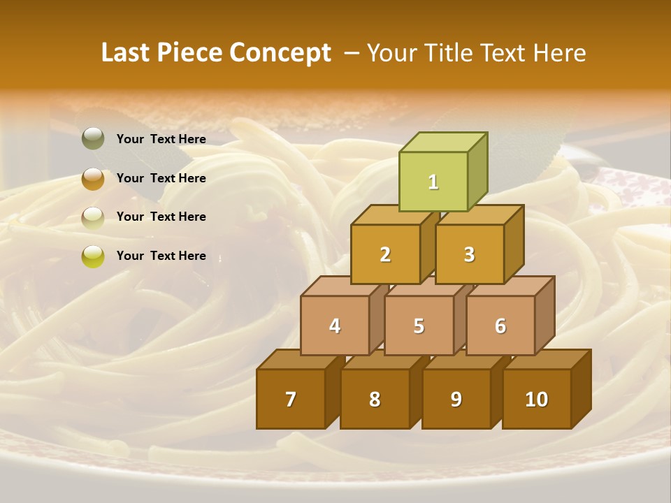 Parmesano Macaroni Bucatini PowerPoint Template