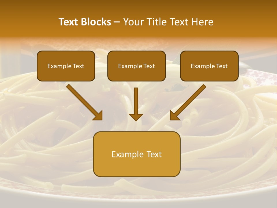 Parmesano Macaroni Bucatini PowerPoint Template