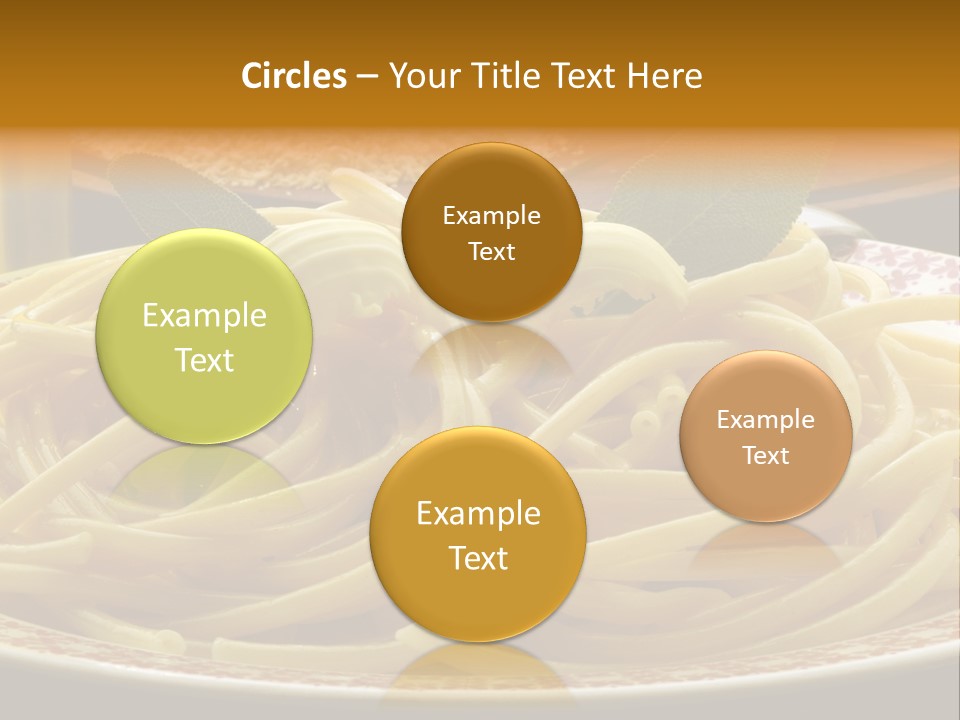 Parmesano Macaroni Bucatini PowerPoint Template