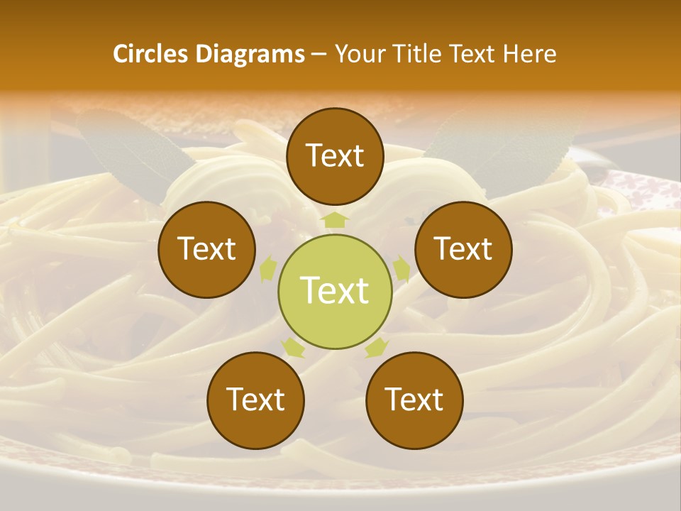 Parmesano Macaroni Bucatini PowerPoint Template