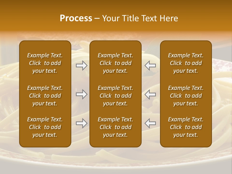 Parmesano Macaroni Bucatini PowerPoint Template