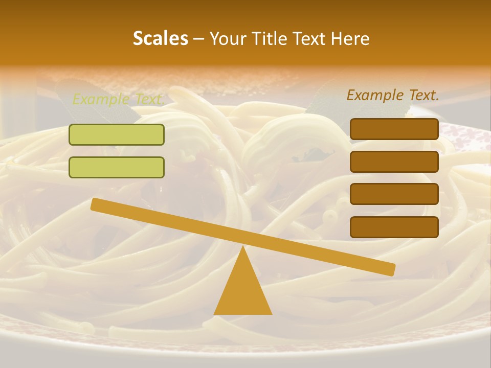 Parmesano Macaroni Bucatini PowerPoint Template