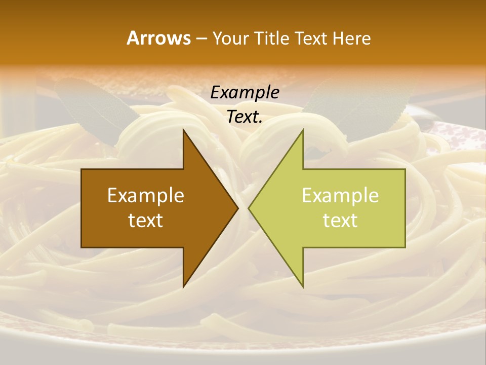 Parmesano Macaroni Bucatini PowerPoint Template