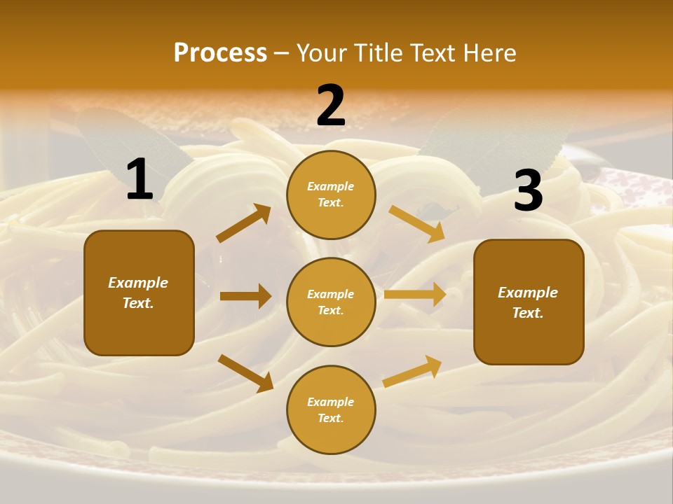 Parmesano Macaroni Bucatini PowerPoint Template